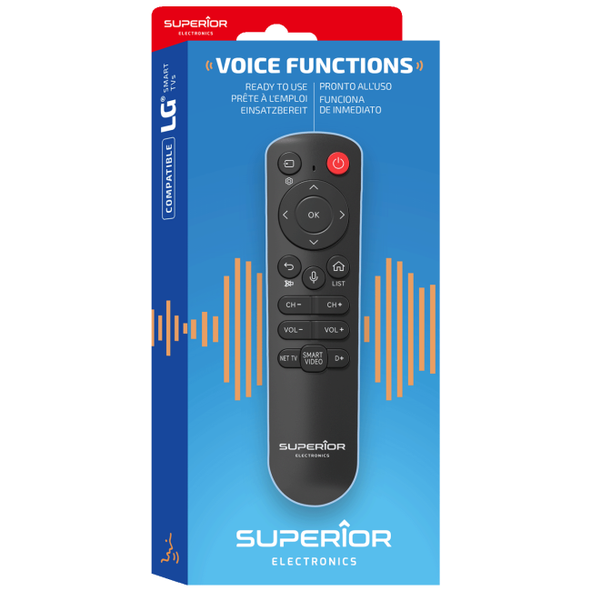 Superior Daljinski upravljač za LG Smart s glasovnim funkcijama, BT - RC LG Voice - Image 2