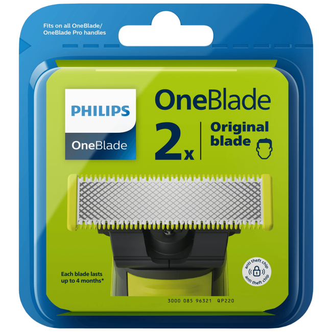 Philips Oštrice za aparat za brijanje OneBlade, 2 kom - QP220/51 - Image 2