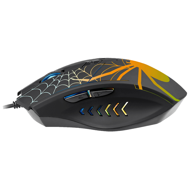 Tracer Miš optički, gaming, 1600 dpi, RGB, USB - GAMEZONE Black Widow RGB - Image 3