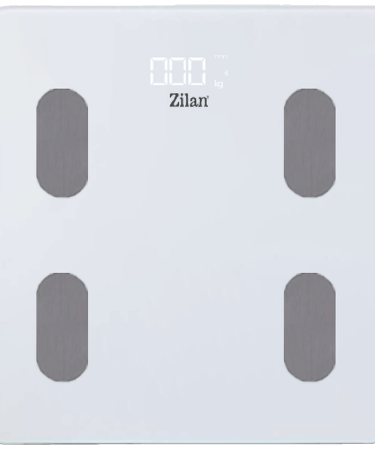 Zilan Pametna vaga, tjelesna, do 180 kg, LED zaslon, Bluetooth - ZLN8979
