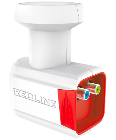 REDLINE  LNB Twin, 0,1dB, vodonepropusan - L-2