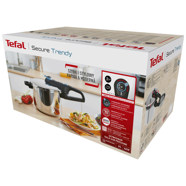 Tefal Ekspres lonac, zapremina 6 lit., 5 sigurnosnih sistema - P2580701 - Image 3