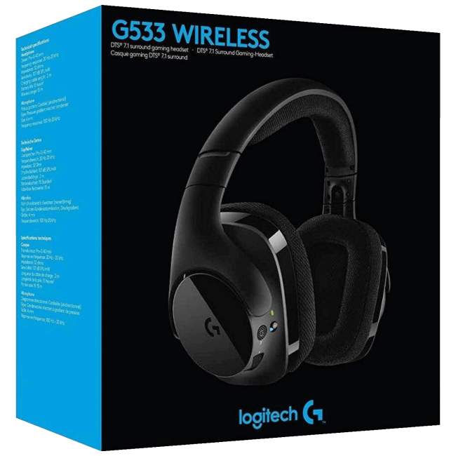 Logitech Bežične slušalice sa mikrofonom, gaming, 7.1 - G533 - Image 4
