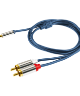 home Kabl RCA x 2 / 3,5mm x 1, dužina 1.0m - A 49-1M