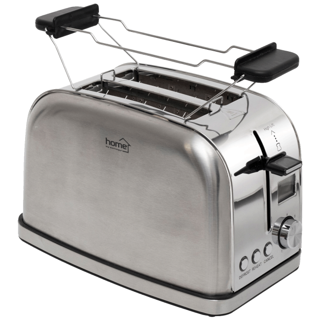 home Toster, 950W, za 2 kriške, 7 nivoa tostiranja, LCD - HGKP22LCD - Image 2