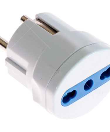 Famatel Strujni adapter 2P+T shuko /2P+T Italian - 2P+T 16A Euro/Italian