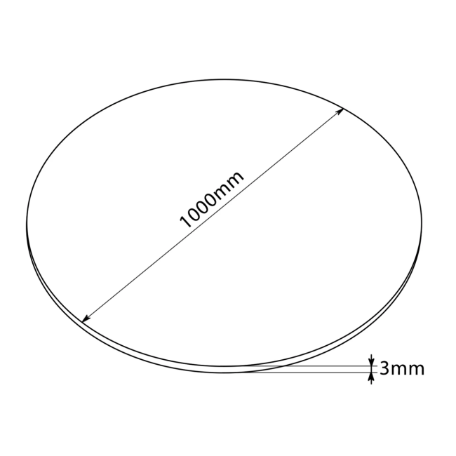 NanoRS Podna prostirka, promjer 100 cm - RS172 - Image 3