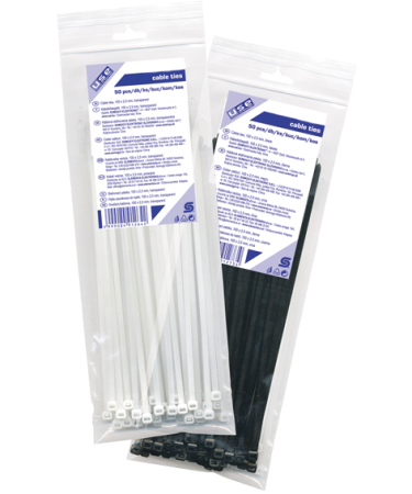USE Plastične vezice 4,8mm x 250mm, pakiranje 25 kom.  - CT 250/4,8