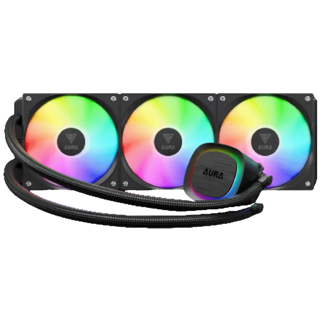 Gamdias Vodeno hlađenje za CPU, RGB - Gamdias Aura GL360 V2 - Image 2