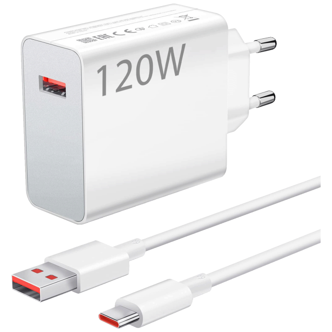 Xiaomi Univerzalni punjač sa kablom USB A to type C, 120W - Mi 120W HyperCharge Combo EU - Image 3