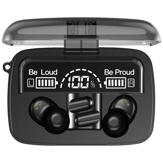 MeanIT Slušalica bežična sa mikrofonom, Bluetooth - TWS B400 Black - Image 2