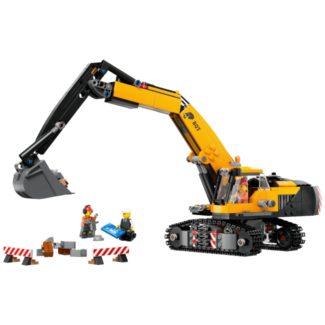 Lego Žuti građevinski bager, LEGO City - Image 2