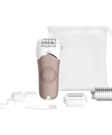 Rowenta Epilator, 3u1, Wet & Dry Aquasoft - EP4930F0
