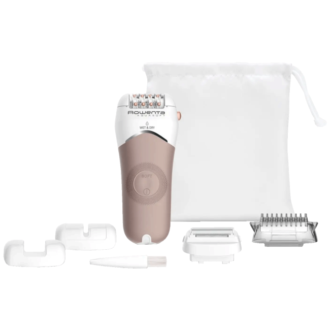Rowenta Epilator, 3u1, Wet & Dry Aquasoft - EP4930F0