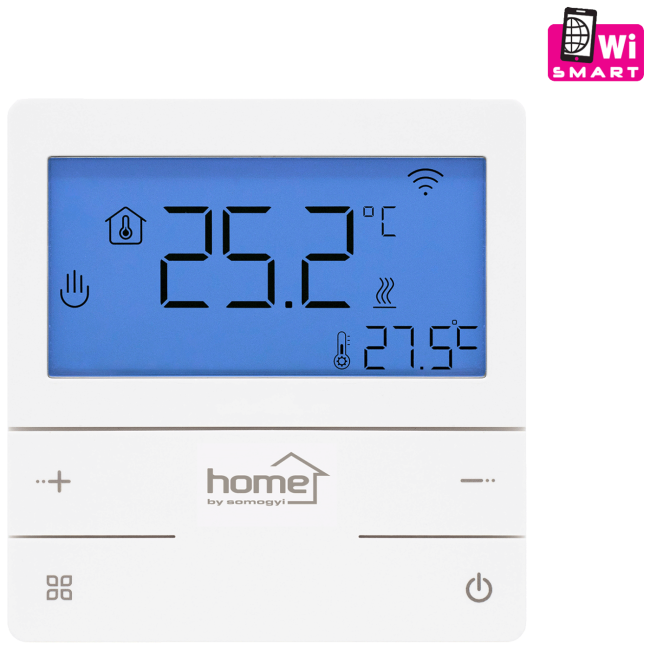 home Pametni termostat, zidni, programirajući ,WiFi - FHT76WIFI