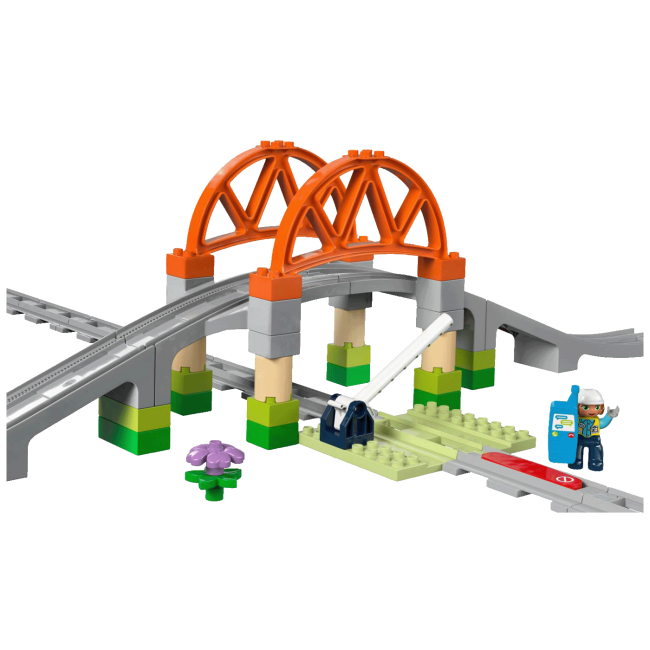Lego Proširenja: željeznički most i tračnice, LEGO Duplo - Željeznički most i tračnice - Image 2