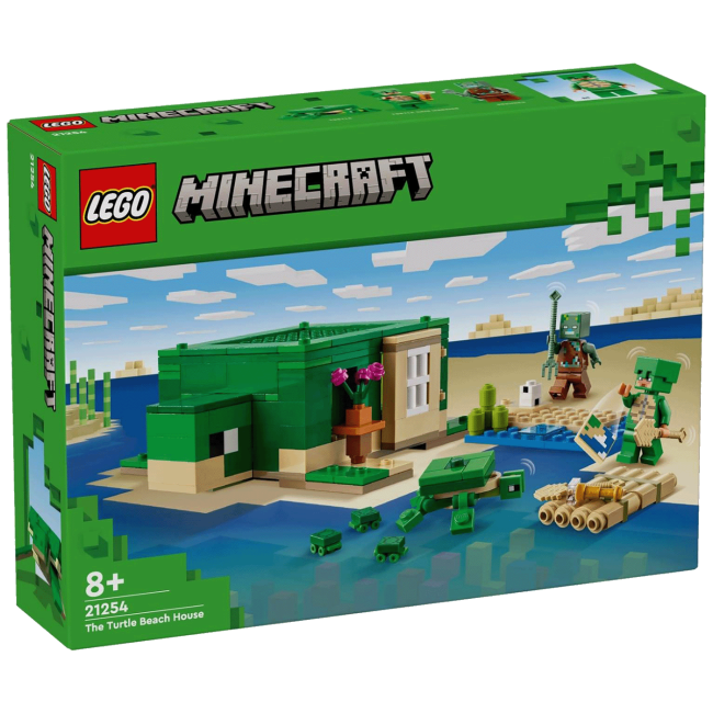 Lego Kuća na plaži kornjača, LEGO Minecraft