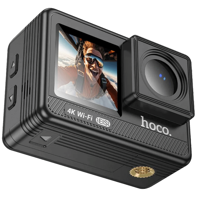 hoco. Sportska kamera, 1.3"/ 2" IPS LCD, 4K UHD, WiFi, microSD - DV102 - Image 2