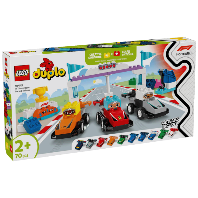Lego Trkaći automobili i vozači timova za F1, LEGO Duplo - F1 automobili i vozači