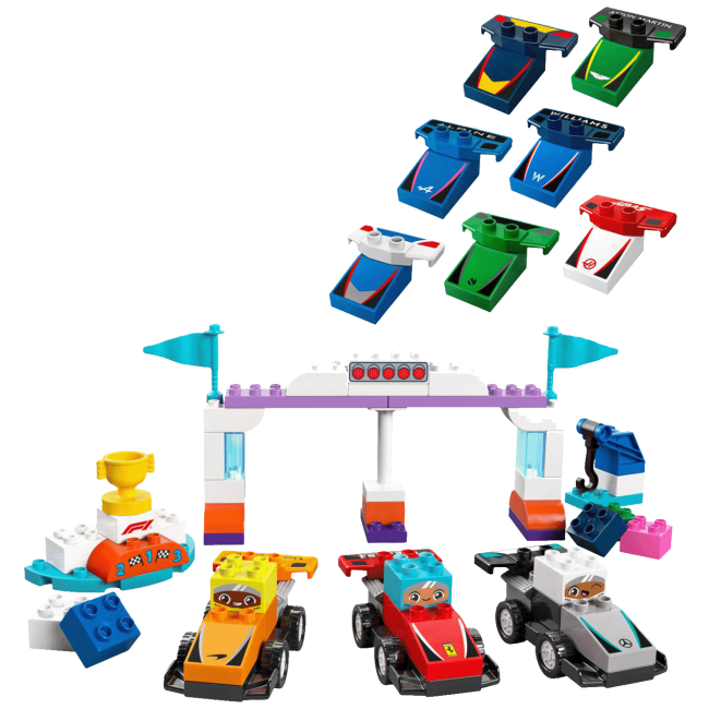 Lego Trkaći automobili i vozači timova za F1, LEGO Duplo - F1 automobili i vozači - Image 2