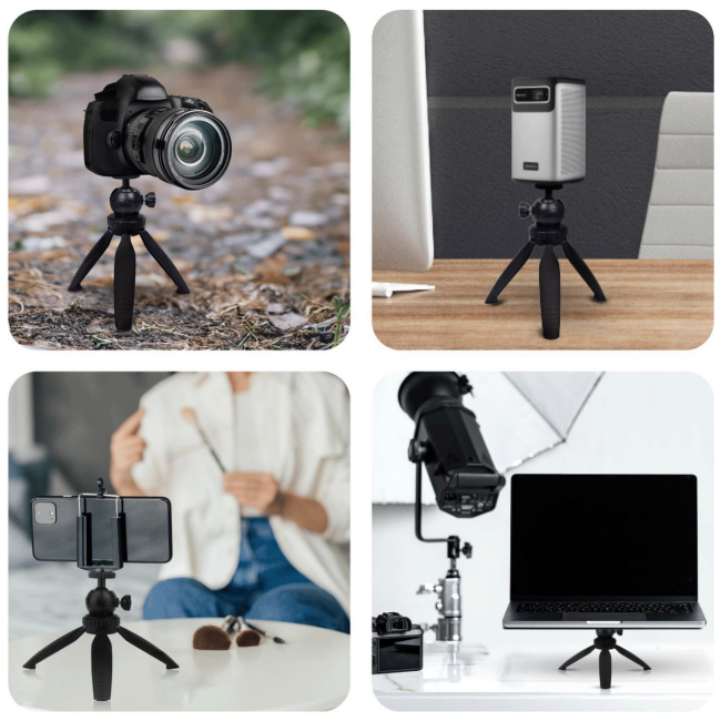 Overmax Tripod, stativ za projektor, digitalne kamere i foto aparate - OV-Tripod Stand Mini - Image 6