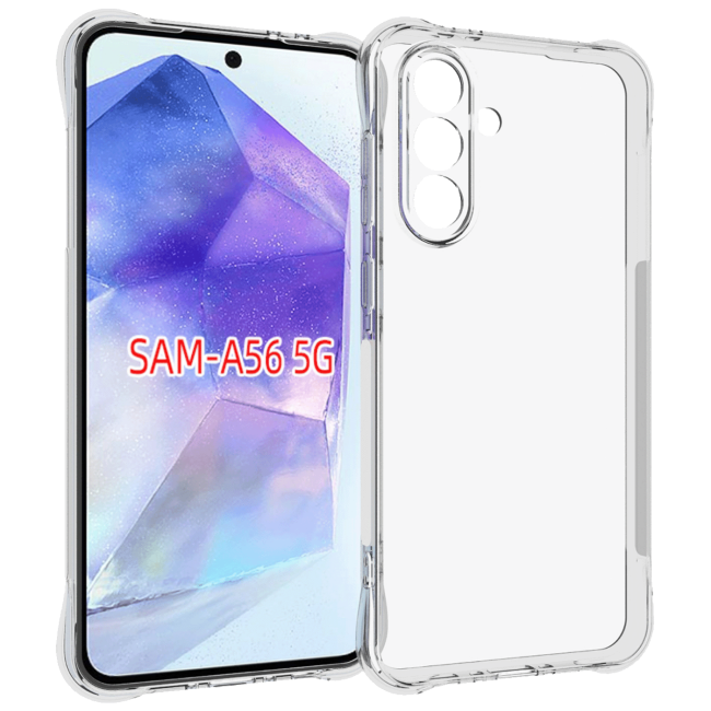NN-Su Maska za Samsung A56 5G, Transparent - Galaxy A56 5G TPU Phone Case