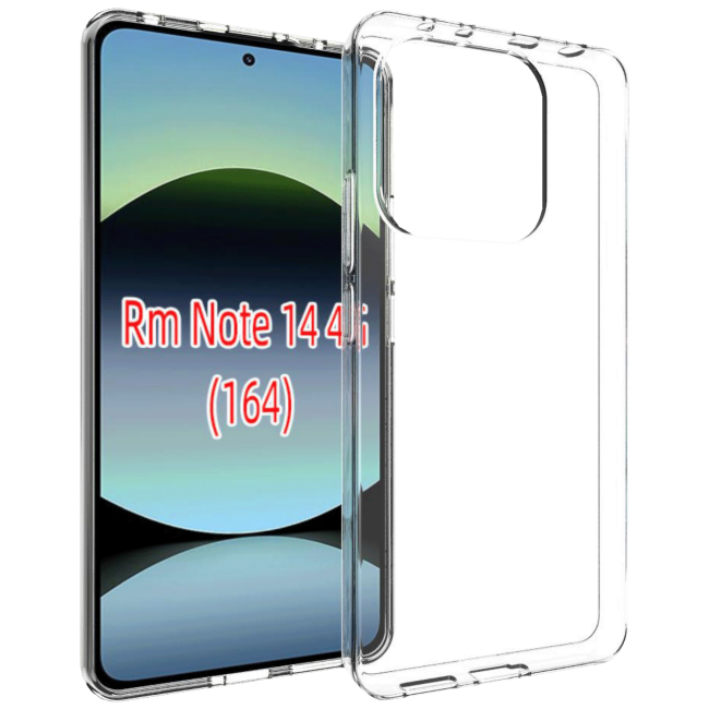 NN-Su Maska za Redmi Note 14, Transparent - Redmi Note 14 TPU Phone Case