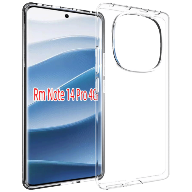 NN-Su Maska za Redmi Note 14 Pro, Transparent - Redmi Note 14 Pro TPU Phone Case