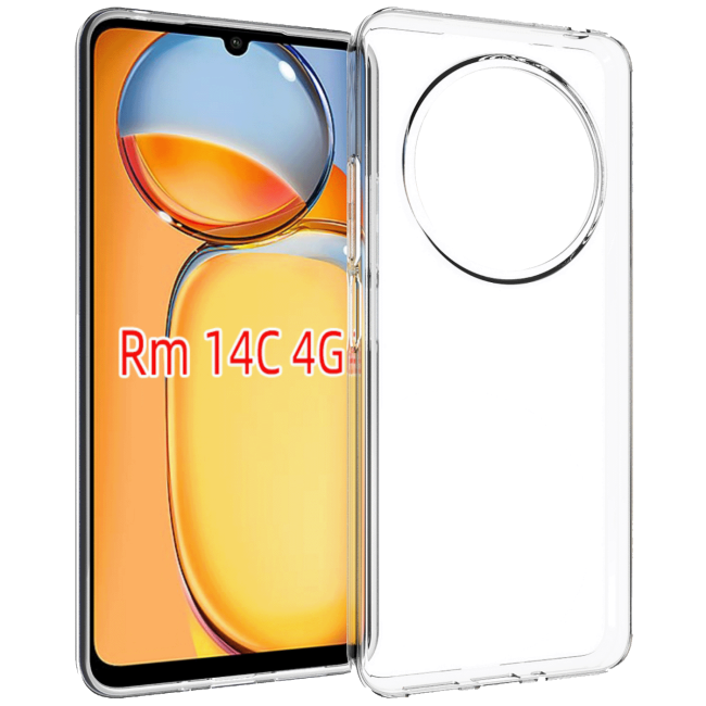 NN-Su Maska za Redmi 14C, Transparent - Redmi 14C TPU Phone Case