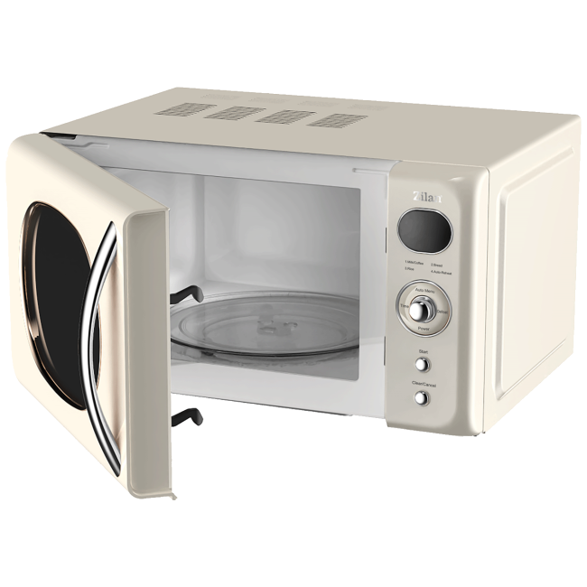 Zilan Mikrovalna pećnica, 700W, zapremina 20 lit., Retro - ZLN1245 - Image 4