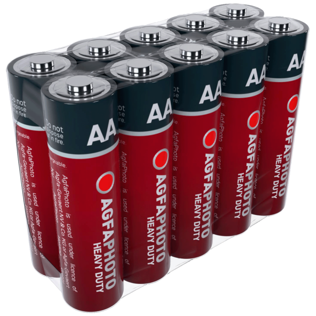 Agfa Baterija Zinc-Carbon, AA, 1.5 V, blister 10 kom. - AA SHRINK S2x5