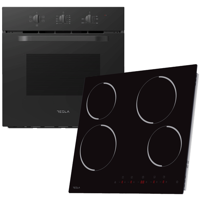 Tesla Set ugradbena pećnica /ploča, BO301MB+HV6401MB