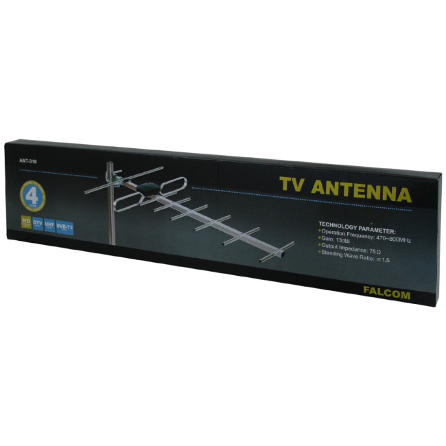 Falcom Antena Loga UHF 10 elemenata, Aluminij, 13dB - ANT-310 - Image 2