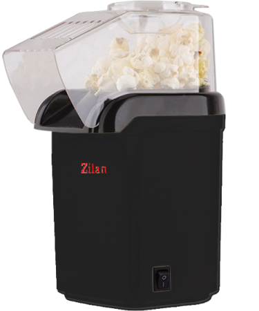 Zilan Aparat za kokice, 1200 W, crna - ZLN8045