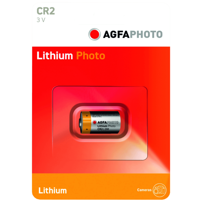 Agfa Baterija litijska CR2, 3V, blister pak. 1 komad - CR2 B1 - Image 2