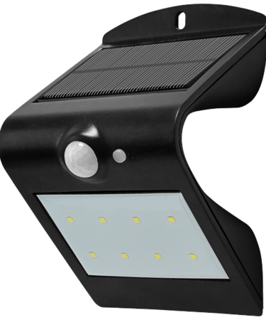 home Reflektor LED 1.5W sa solarnim panelom, detekcija pokreta - FLP 2/BK SOLAR