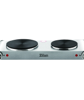 Zilan Električno kuhalo, 2 ploče  2250 W, INOX - ZLN0542