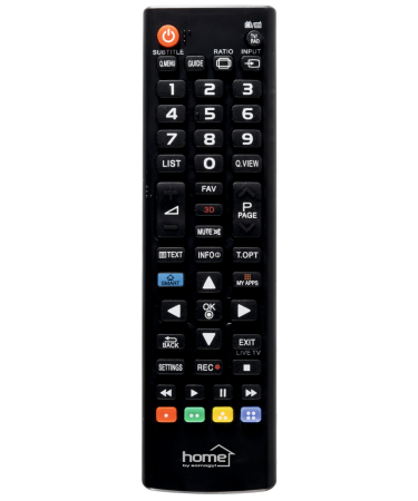 home Daljinski upravljač za LG TV prijemnike - URC LG1