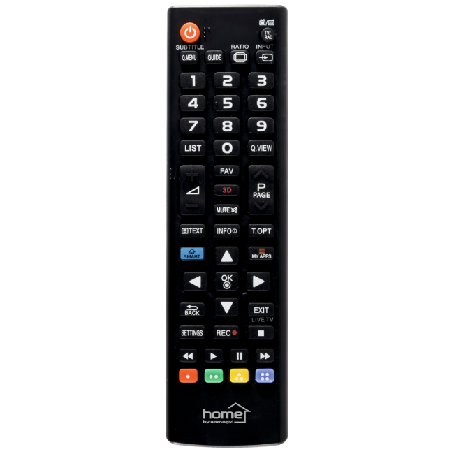 home Daljinski upravljač za LG TV prijemnike - URC LG1