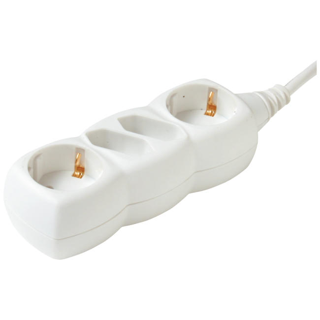 home Produžni kabl, 4 utičnice, 3 x 1.0 mm², 1.5met - NV 14/WH