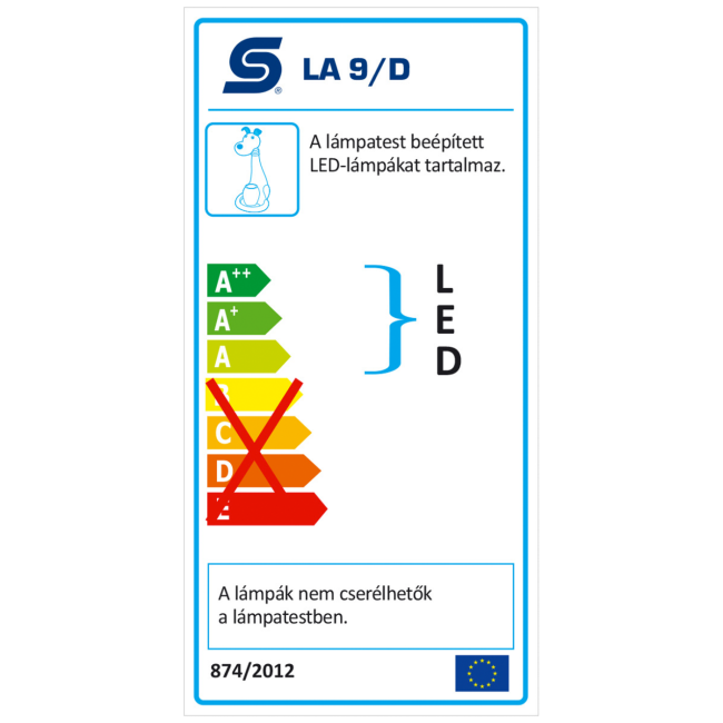 home Lampa, LED, stolna, za dječije sobe, psić - LA 9/D - Image 3