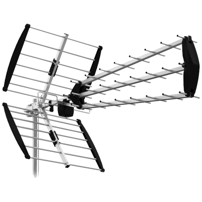 Amiko Antena Triplex Loga, 27 elementa,Alu, 15.5db, LTE filter - AHD 344 LTE