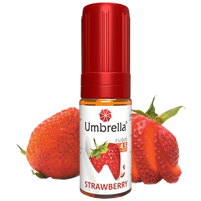 Umbrella Tekućina za e-cigarete,  Strawberry - Jagoda 10ml, 4.5mg - UMB10 Strawberry  4.5mg