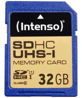 (Intenso) SD Kartica 32GB Class 10 (UHS-I/SDHC) za Ultra visoke brzine - BULK UHS-I/SDHC-32GB/Class10