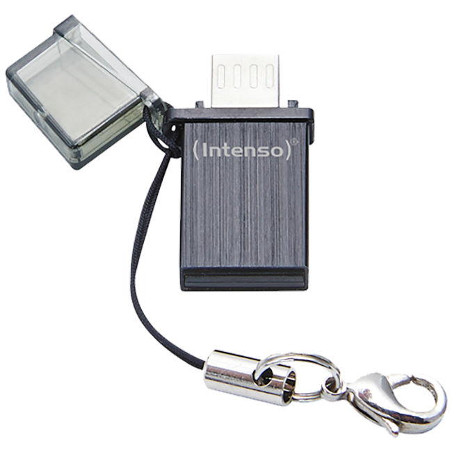 (Intenso) USB Flash drive 32GB Hi-Speed USB 2.0, Micro USB port - BULK-USB2.0-32GB/Mini Mobile-Line