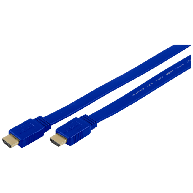 ZED electronic HDMI kabl, plosnati, 1.5 met, ver. 2.0, 3D, Ethernet - HDMI-FLT/1,5 - Image 2