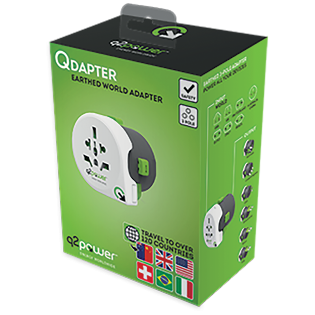 q2power Adapter, strujni, univerzalni - QDAPTER - Image 2