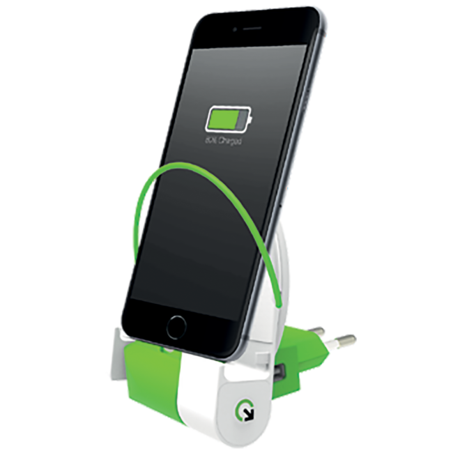 q2power Docking station sa Lightning konektorom - DOCK&CHARGE L EURO - Image 3