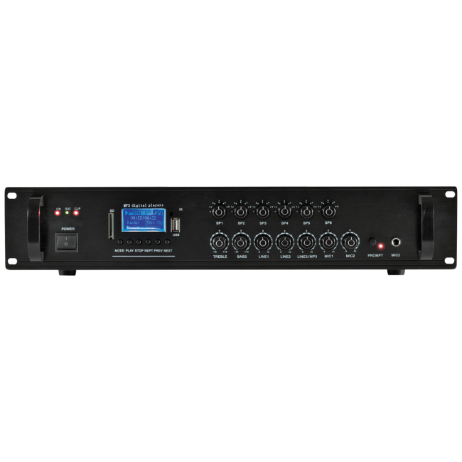 SAL Pojačalo sa miksetom 240W, Bluetooth, Fm, MP3 player, USB - MPA 240BT