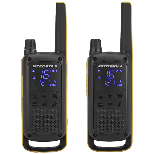 Motorola Walkie Talkie, domet 10 km, 16 kanala, vodootporno - TLKR T82 Extreme